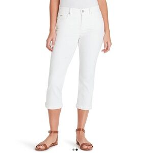 NWT Nine West Women's Chrystie Denim Capri Size 6
